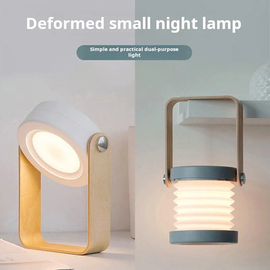 GlowBuddy Lantern - Compact Touch Lamp with Retractable LED