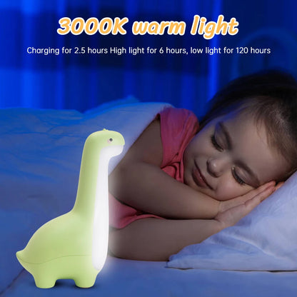 DinoGlow Night Light - Adorable Bedside Lamp