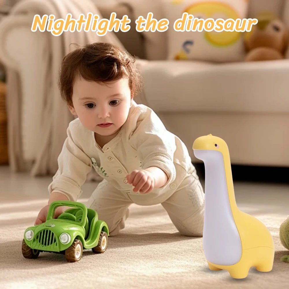 DinoGlow Night Light - Adorable Bedside Lamp